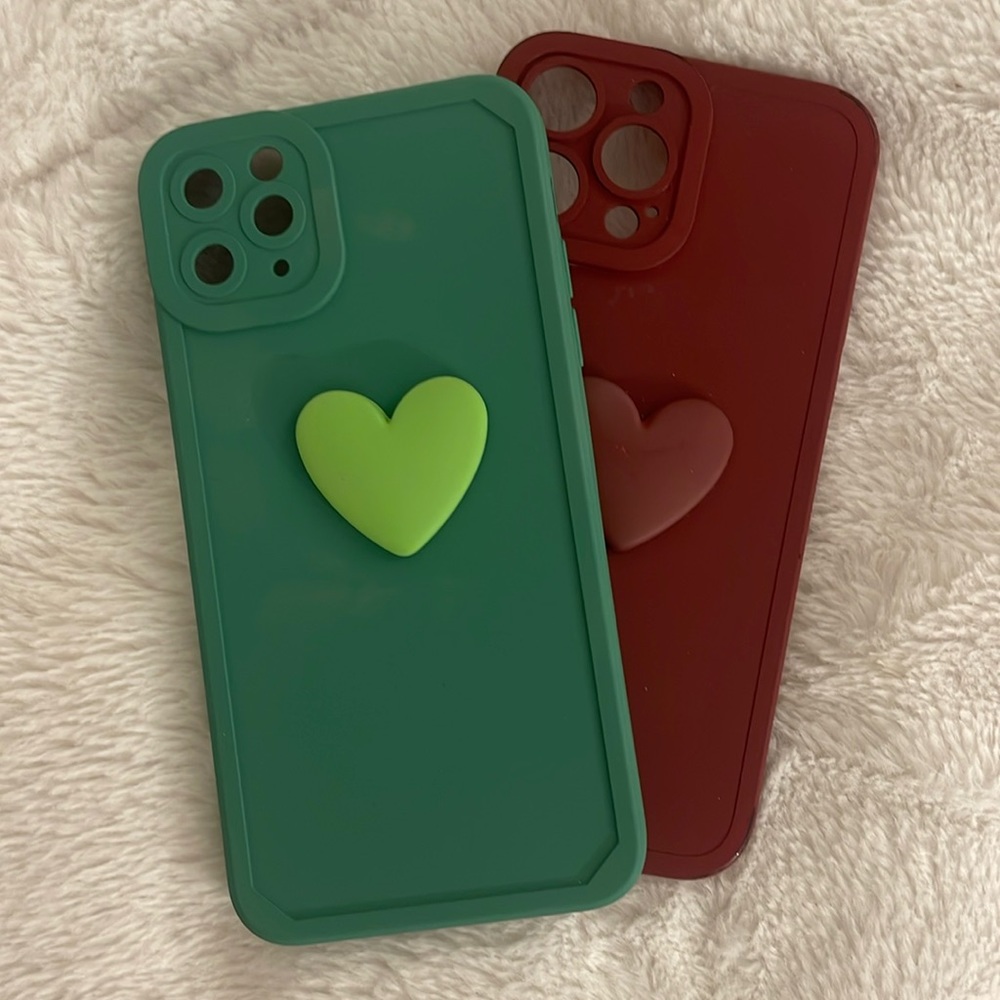 Heart Shaped IPhone 13 Pro Max phone Case.
